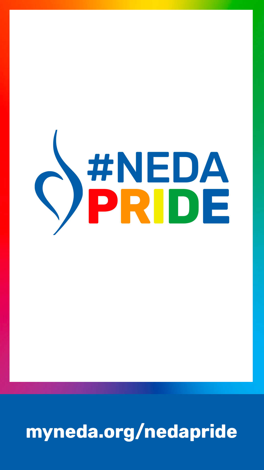 NEDA Pride logo story